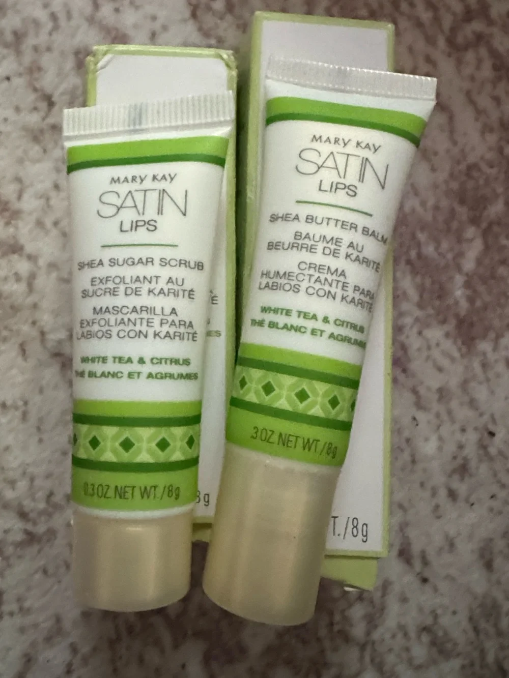 Mary Kay Satin Shea Butter Balm and Lip Scrub Set $39